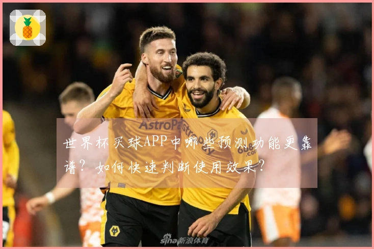 世界杯买球APP中哪些预测功能更靠谱？如何快速判断使用效果？